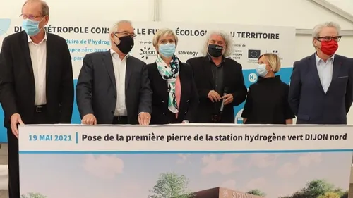 Dijon métropole lance sa première station hydrogène 